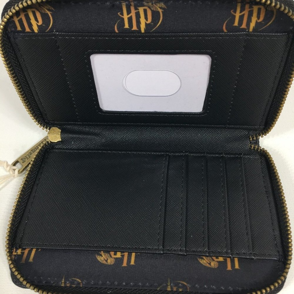 Loungefly Harry Potter Trilogy Sorcerers Stone Zip Around Wallet - Picture 9 of 15